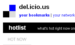 del.icio.us screen snap