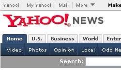 yahoo news screen snap