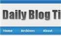 Daily Blog Tips